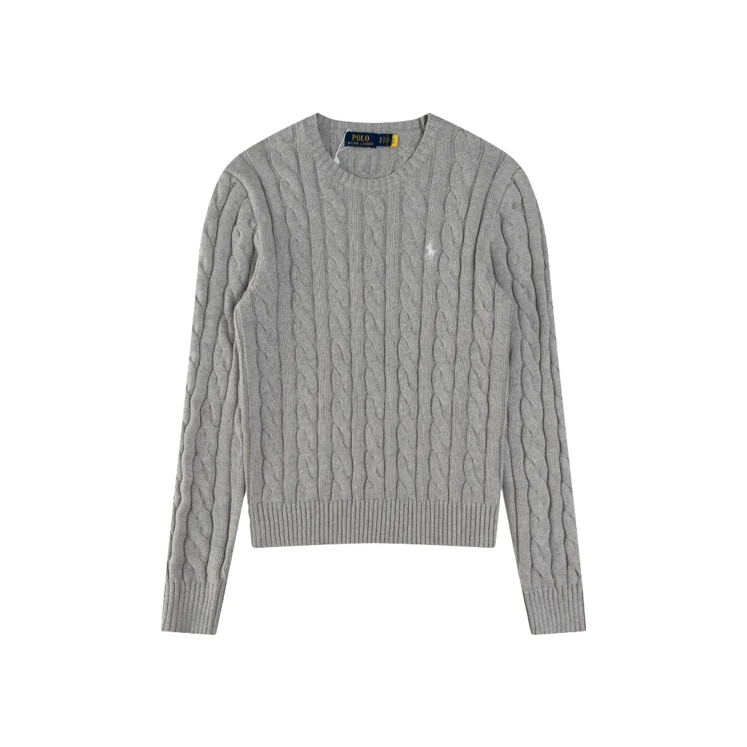 P220 #R91 RALPH LAUREN Ralph Lauren fourteen colors classic small label embroidery round neck pullover cable cardigan sweater men's top, high-density LOGO embroidery on the chest, original customization of tag accessories. Made of pure cotton yarn, pure cotton is skin-friendly and comfortable, small label war horse embroidered twist button round neck sweater 🐎 high quality, follow the blogger to learn how to wear it! Let’s buy a Ralph Lauren cable sweater. It’s a super hard-to-find series after it became popular. It’s hard to find one on the official website. It’s simple and practical to wear, with a lazy and loose feel. The thickened fabric has more texture, feels soft and delicate, and has a loose fit. Whether worn alone or layered, you can wear different styles of fashion with just one piece!   Size：XS S M L Sleeve length: 59/60/61/62/63